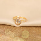 Oval Halo Ring